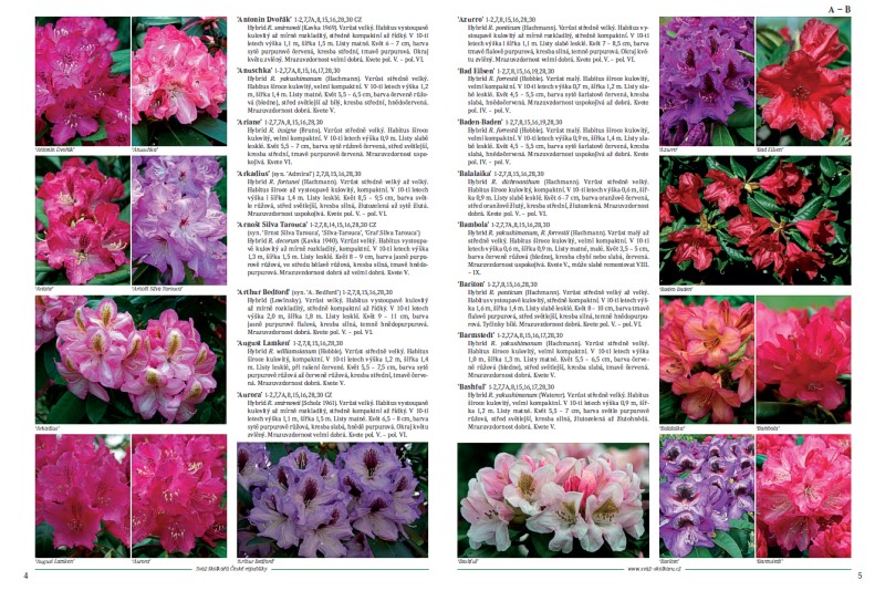 Katalog vřesovištních rostlin