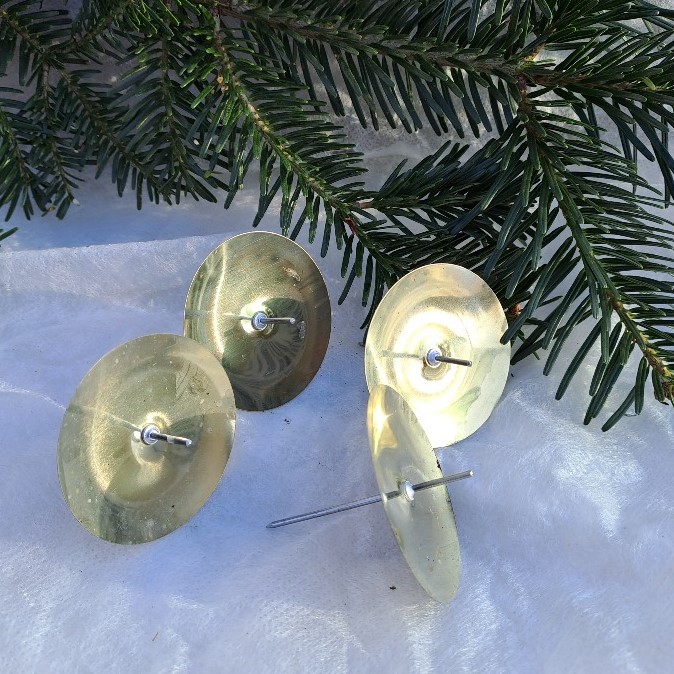 Bodec pod svíčku zlatý