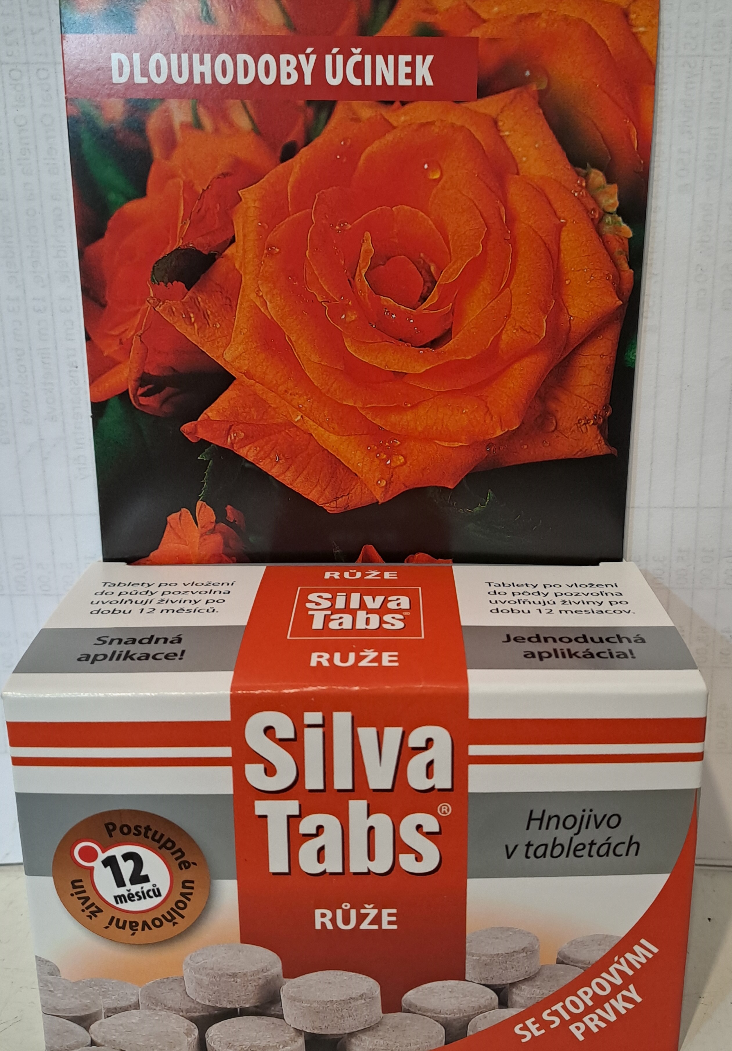 Silva Tabs - růže