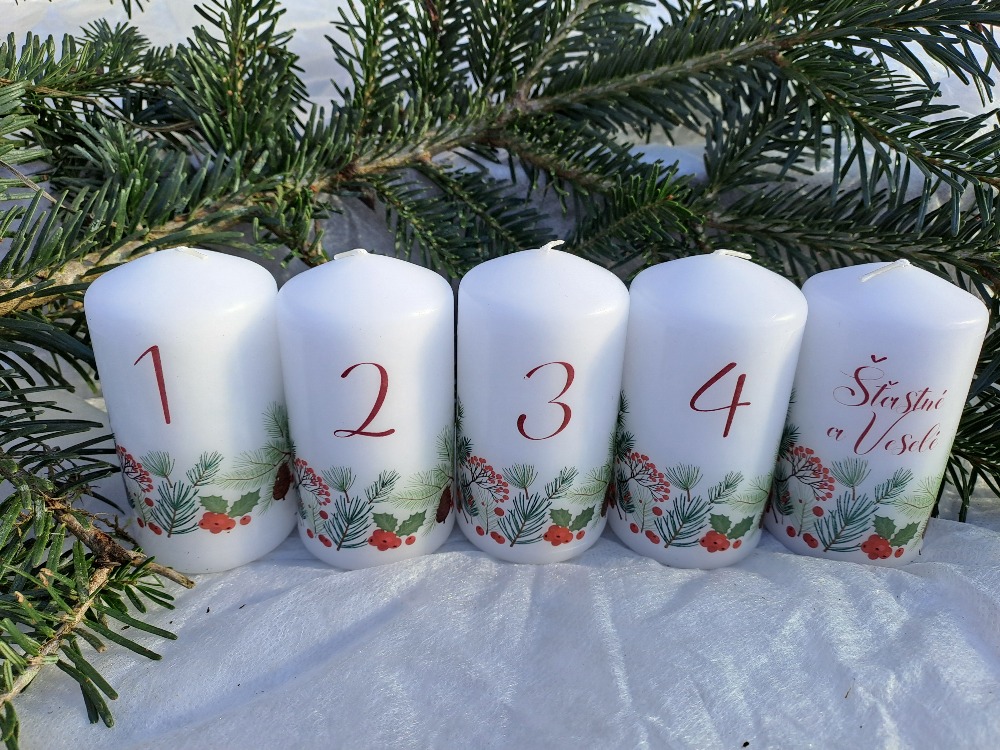 Svíčky Emocio adventní