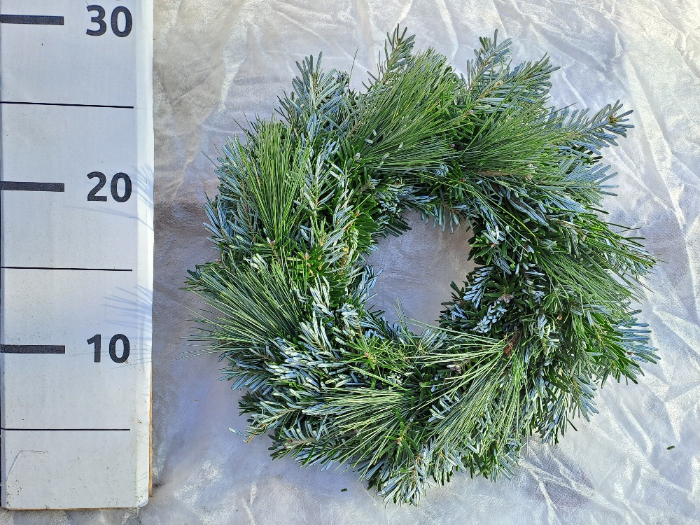 Věnec jedlový s borovicí 25/30 cm